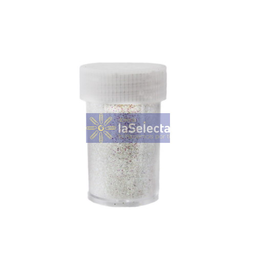 ESCARCHA PASTEL BLANCA FRASCO HANDICRAFT